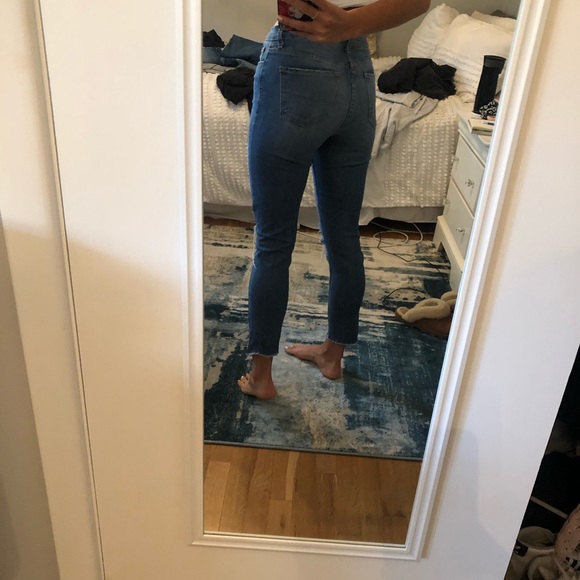 Two tone jeans